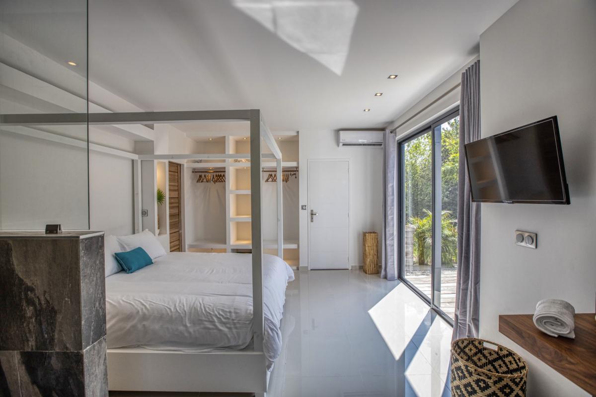 Location villa Saint Martin Terres Basses - Villa 2 chambres 4 personnes - piscine - jardin tropical - 2700m de la plage de Baie Rouge (25)